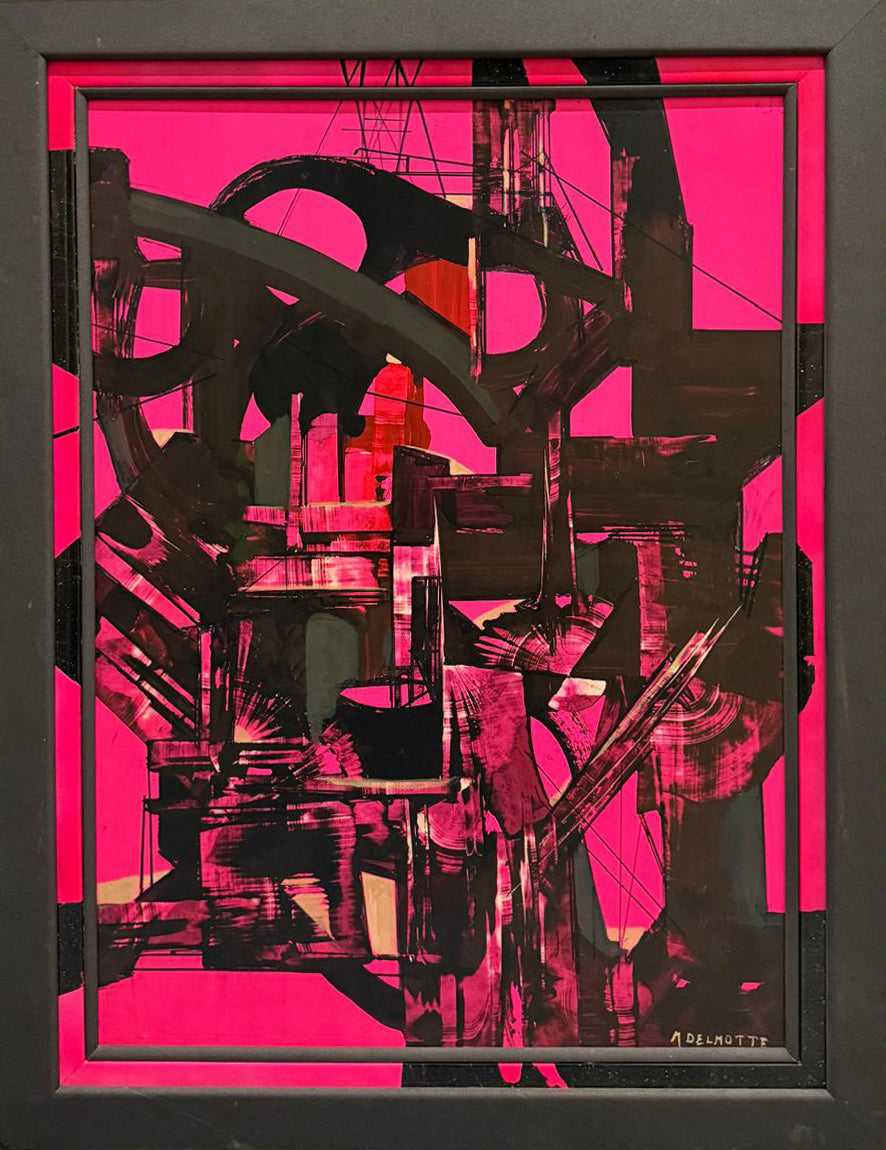 Marcel Delmotte, Abstraction Rose