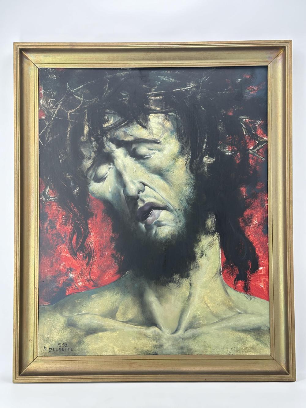 Marcel Delmotte - Le Christ en souffrance 1958