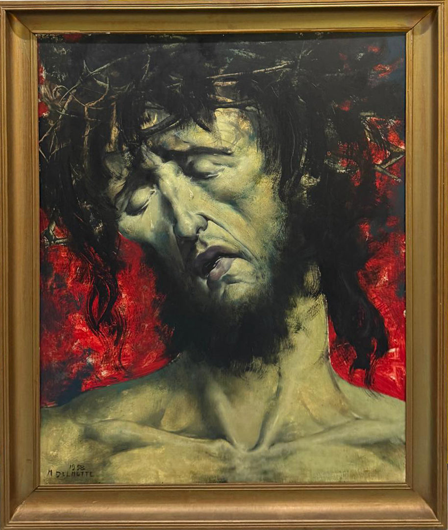 Marcel Delmotte - Le Christ en souffrance 1958