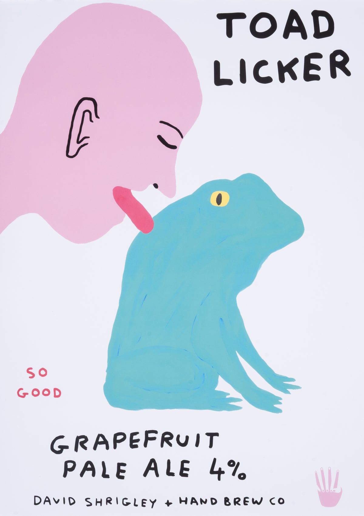 David Shrigley - Toad Licker 2022