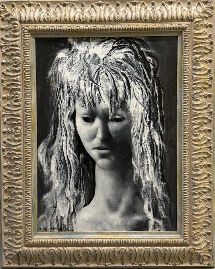 Marcel Delmotte - Tete De Jeune Fille