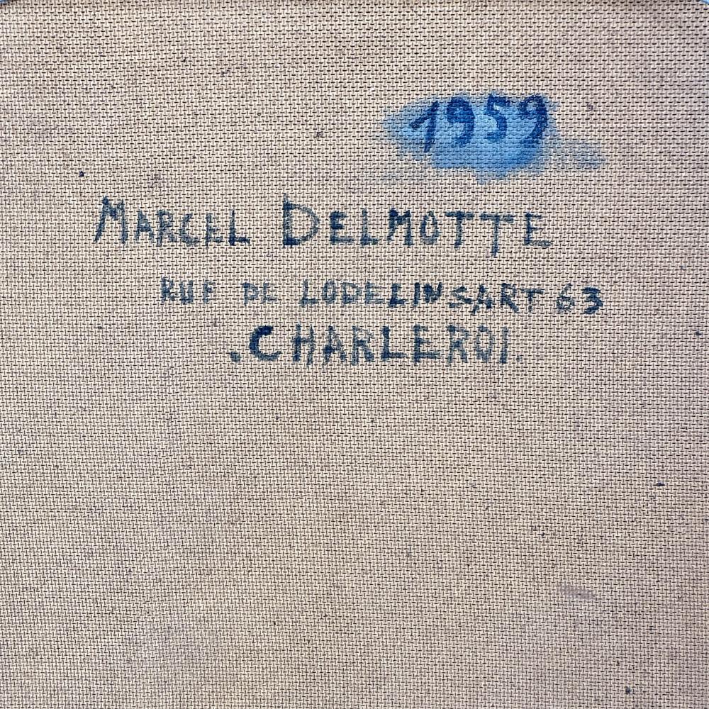 Marcel Delmotte - Jeune mère et son enfant 1959