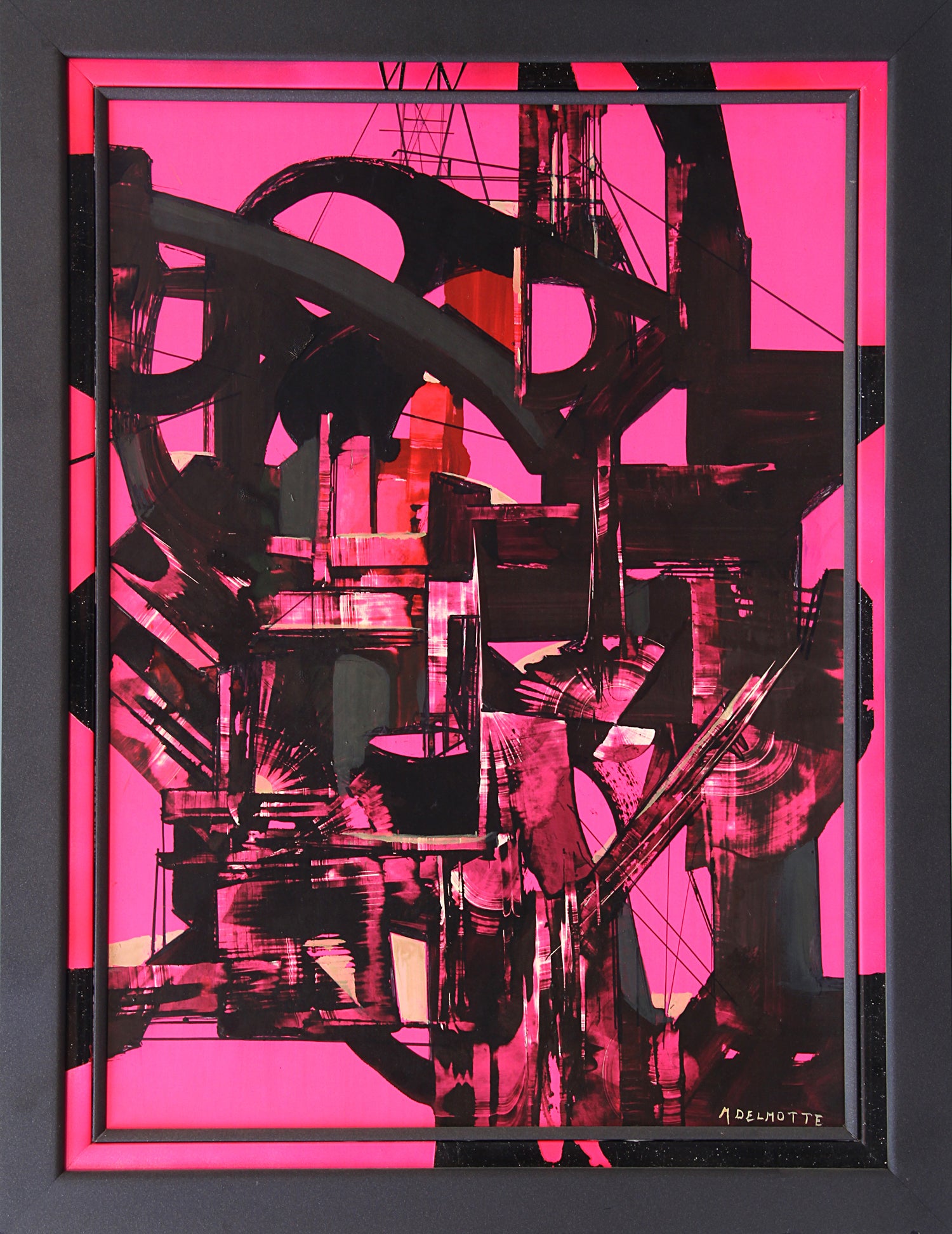 Marcel Delmotte, Abstraction Rose