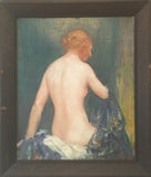 Pierre Amédée Marcel-Béronneau - Nude with blue robe