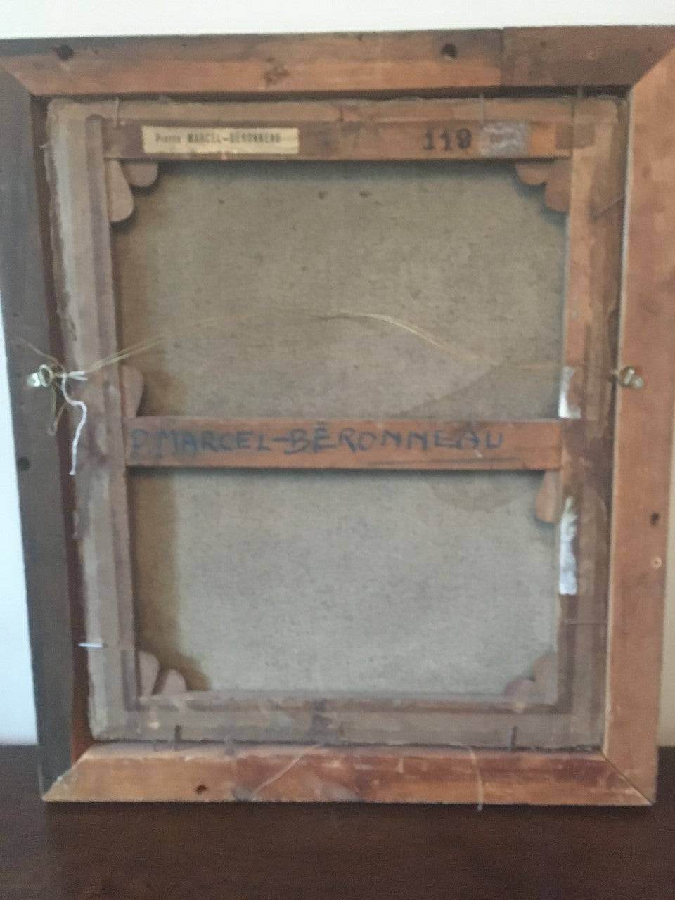 Pierre Amédée Marcel-Béronneau - Nude with blue robe