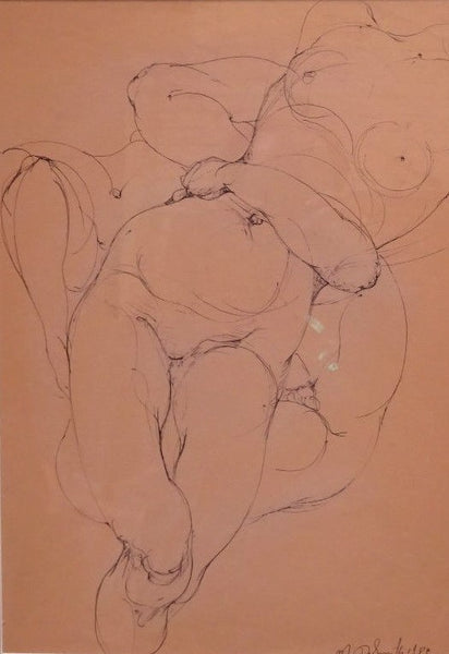 Marcel Delmotte, The Nudes - 1982