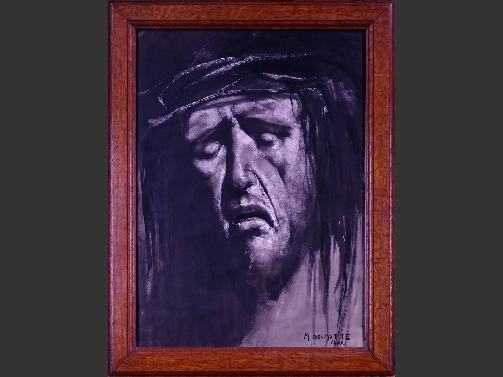 Marcel Delmotte - Tête de Christ, 1947