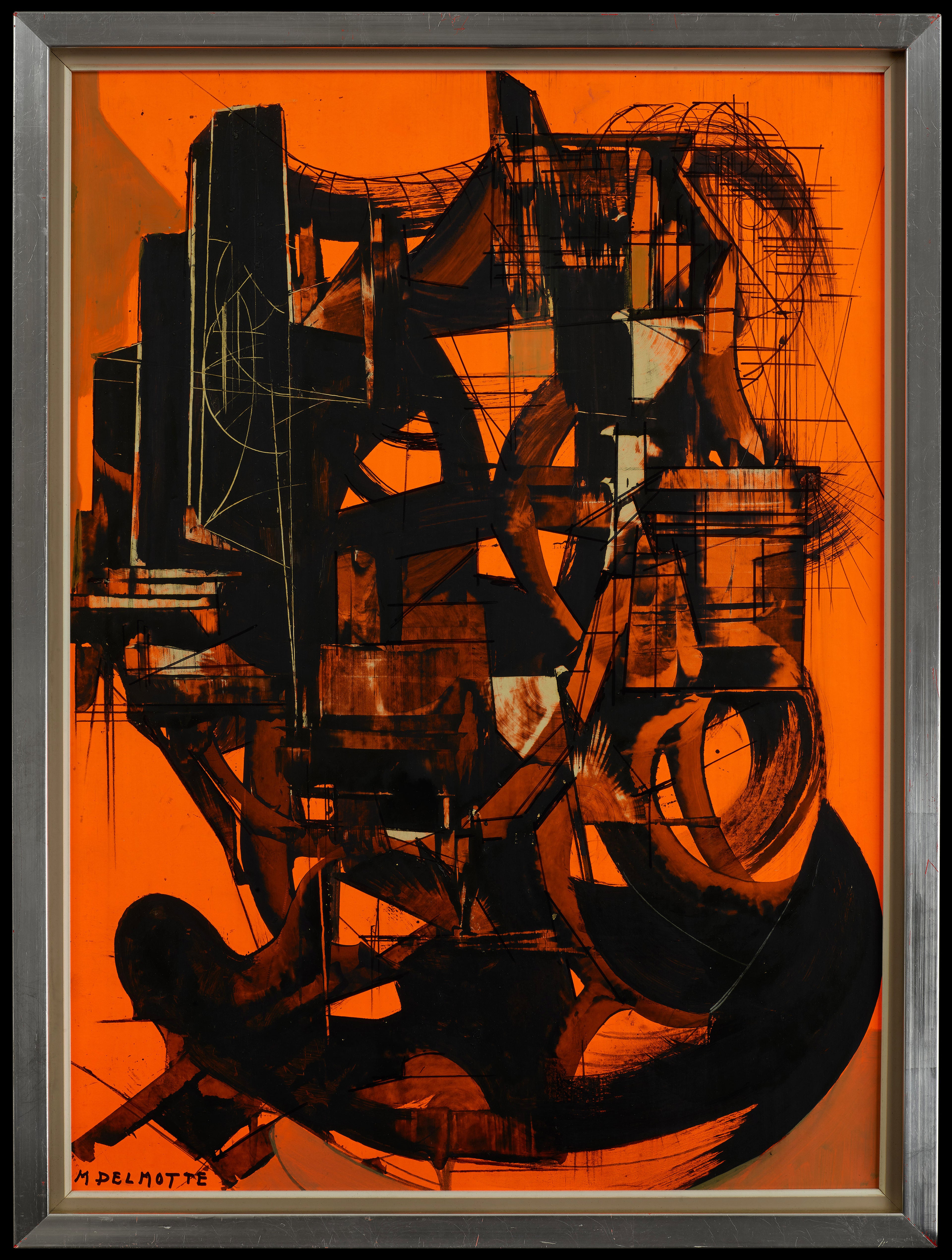 Marcel Delmotte, Composition Paysage