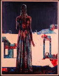 Marcel Delmotte - Woman from back, 1960