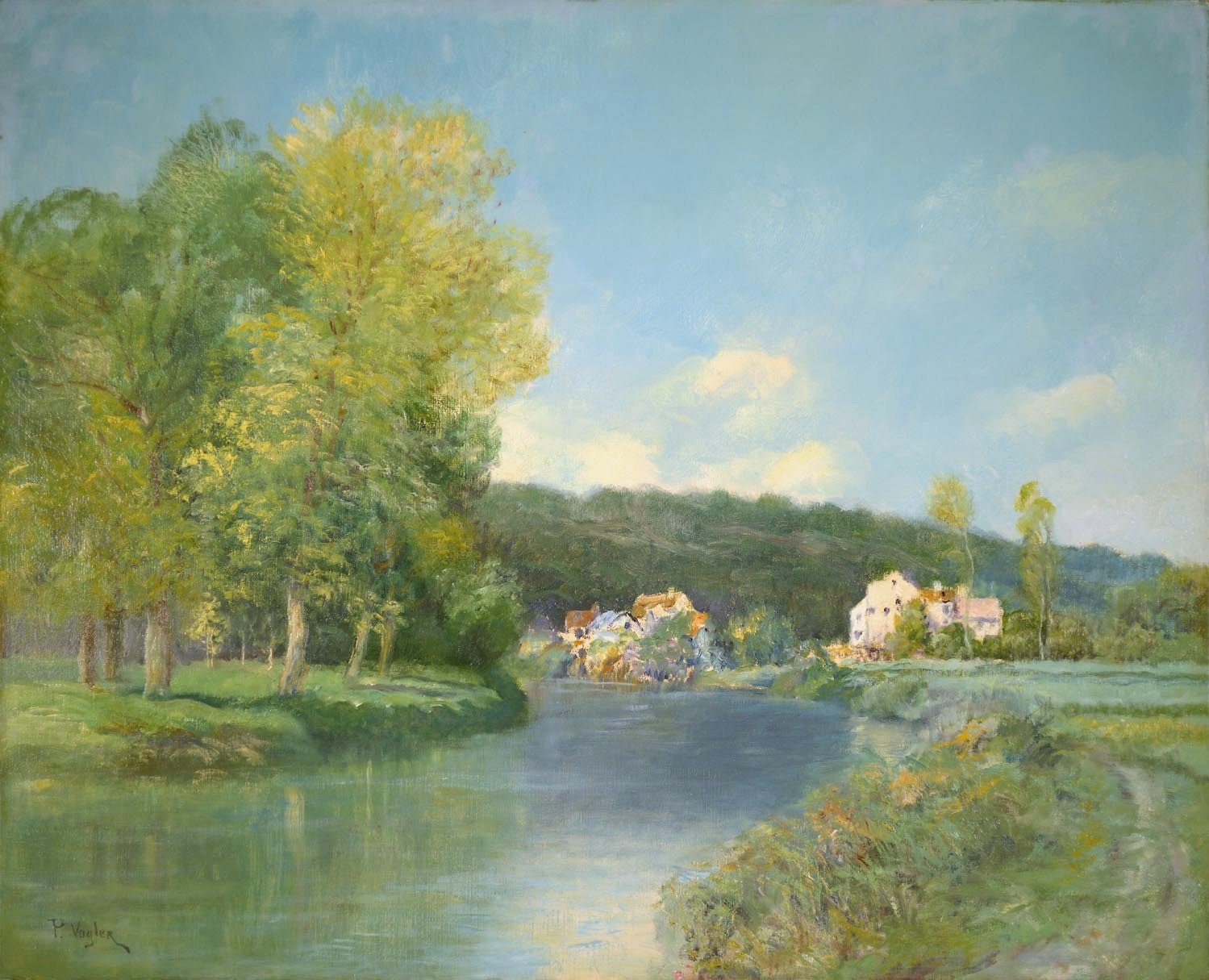 Paul Vogler - The River Oise in Summer